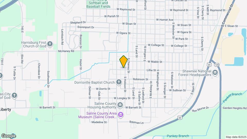 922 Lillie St Map and Location Details