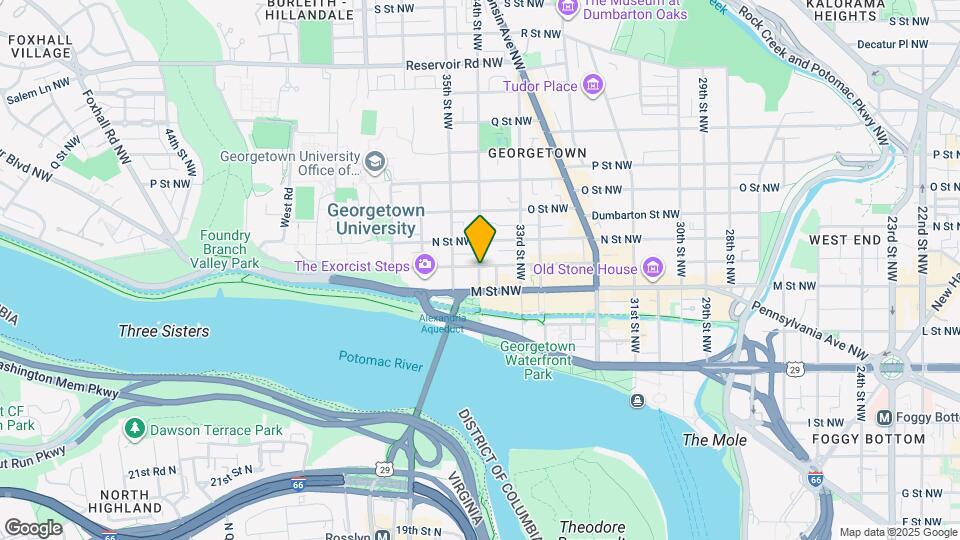 3348 Prospect St NW Map and Location Details