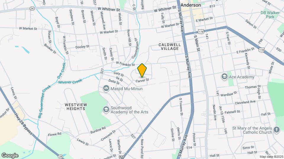 506 Carver St Map and Location Details