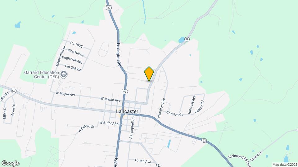 127 Buckeye St Map and Location Details