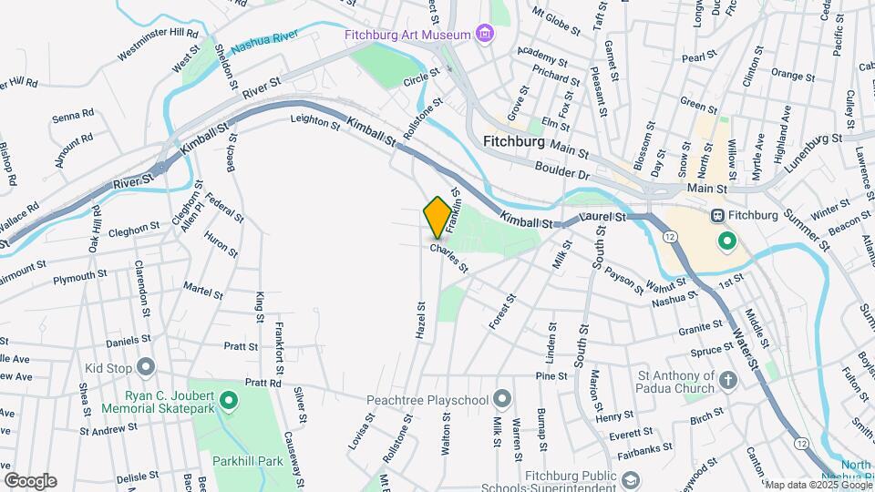 229 Rollstone St, Unit 2 Map and Location Details