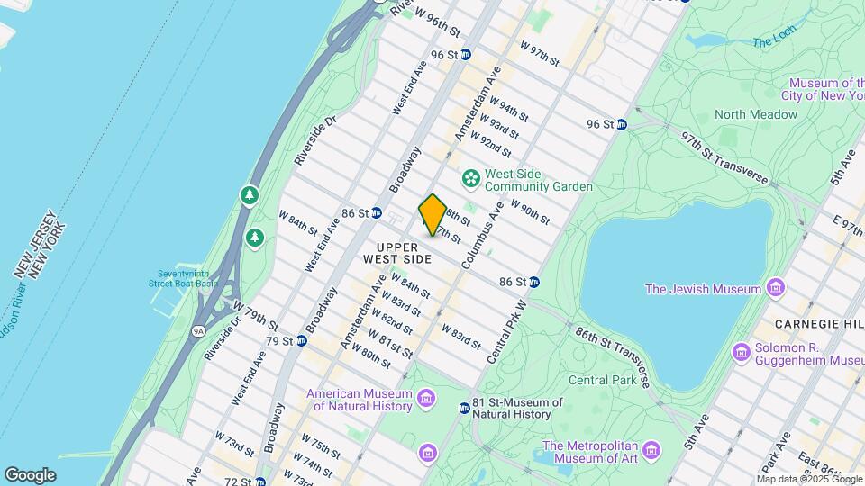 147 W 86th St Map and Location Details