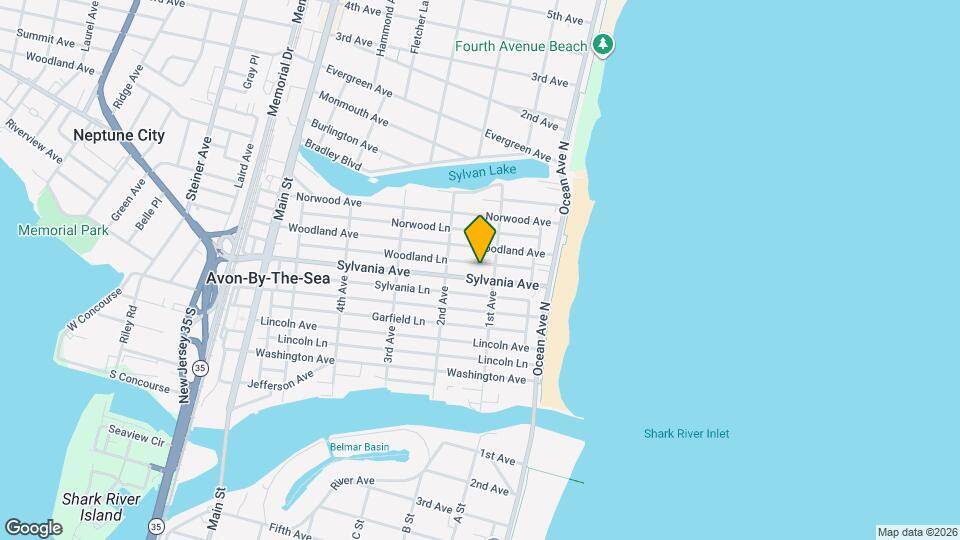 112 Sylvania Ave Map and Location Details