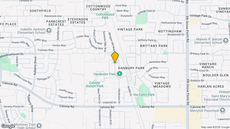 8231 Hardester Dr Map and Location Details