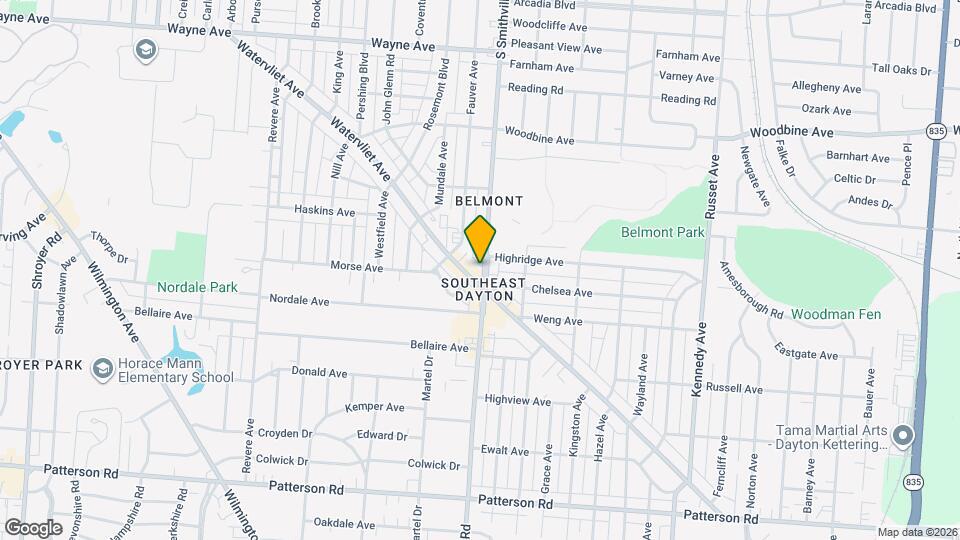 2413 S Smithville Rd Map and Location Details