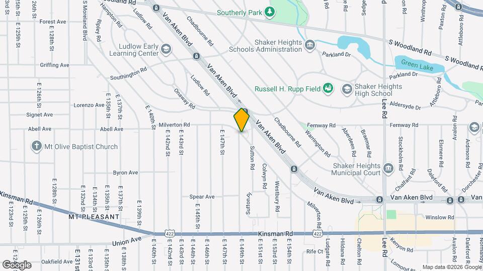 14918 Milverton Rd Map and Location Details