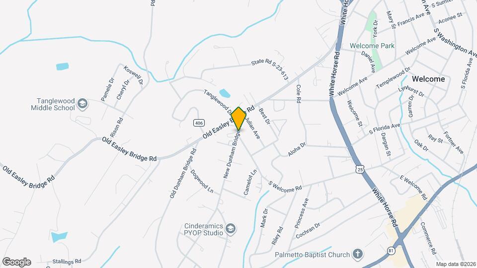 1014 S Welcome Rd Map and Location Details