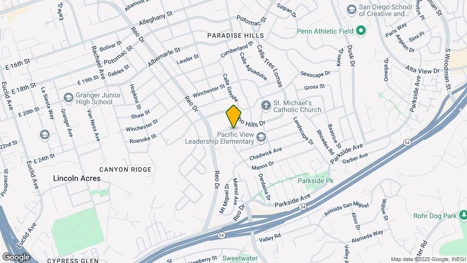 Rancho Vista Mapa y Detalles de la Ubicación