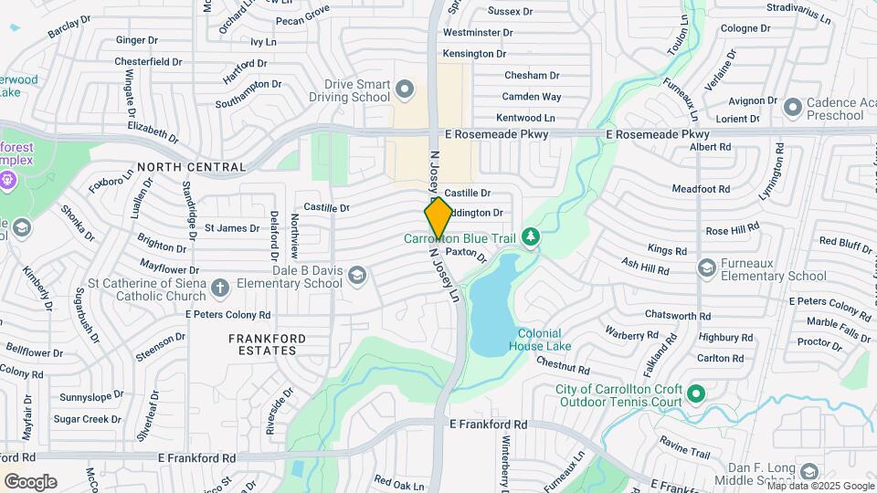 1901 Paxton Dr Map and Location Details