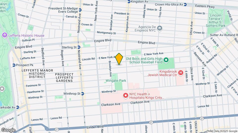 501 Midwood St Map and Location Details