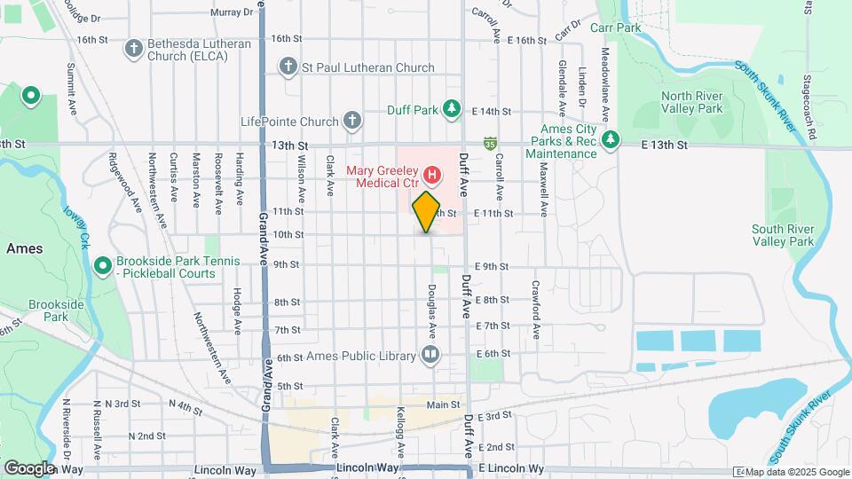 919 Douglas Ave Map and Location Details