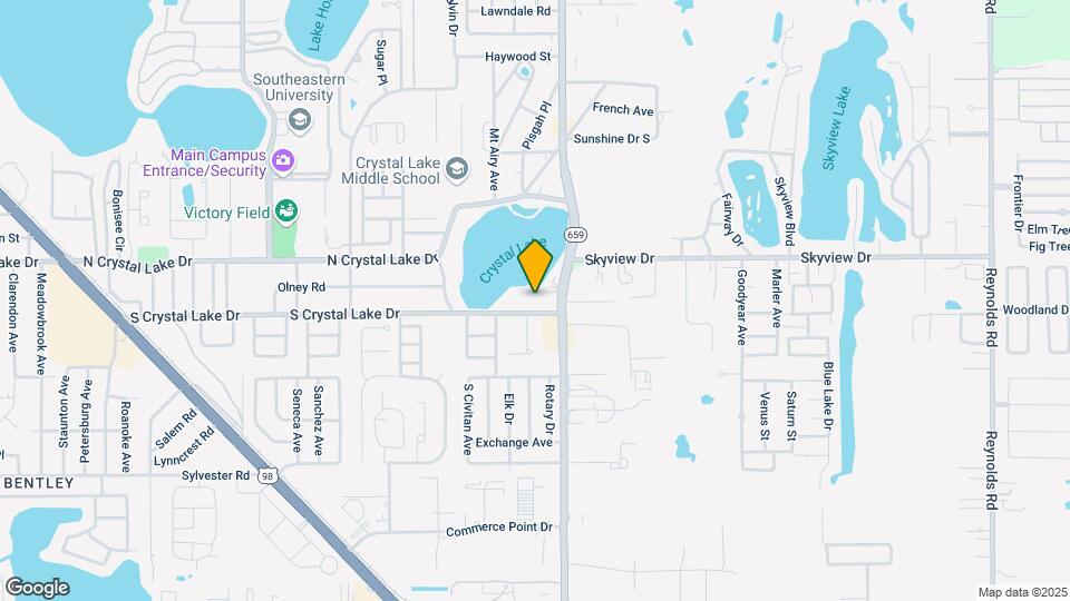 2520 S Crystal Lake Dr Map and Location Details