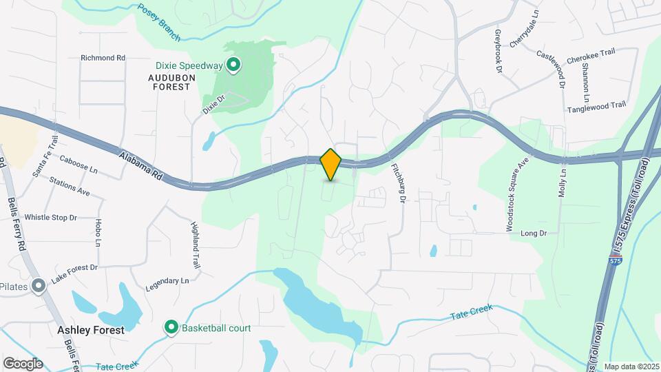 338 Lanier Cir Map and Location Details