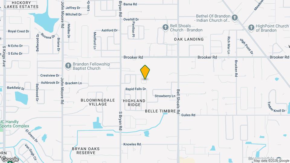 653 Bryan Terrace Dr Map and Location Details