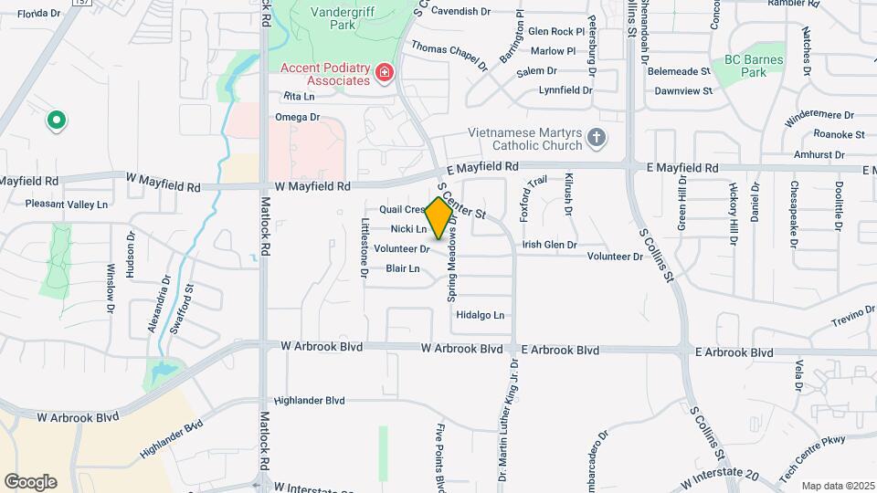 205 Volunteer Dr Map and Location Details