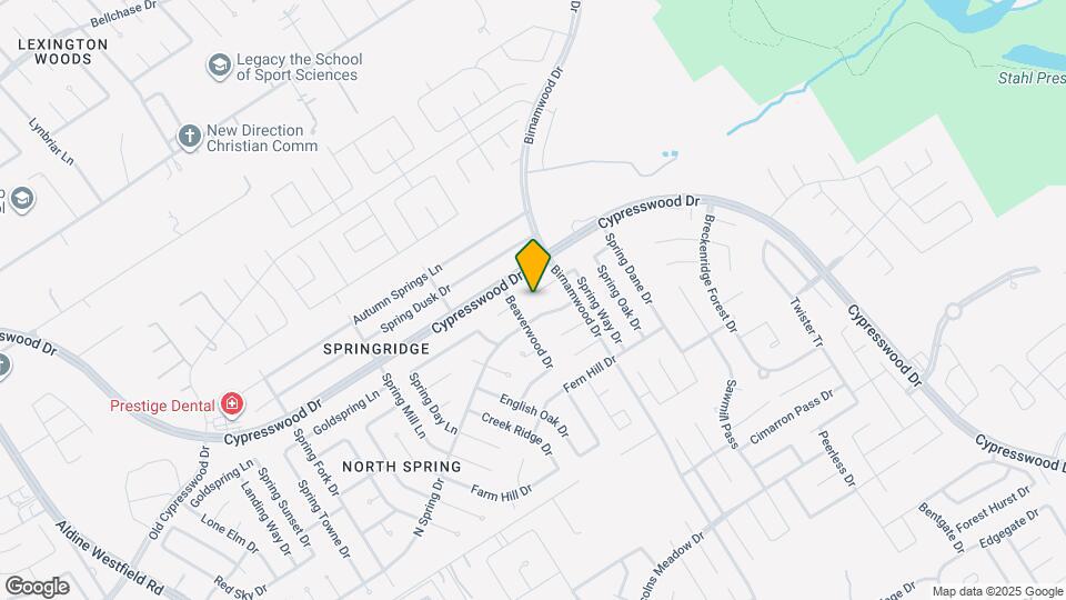 2806 Goldspring Ln Map and Location Details