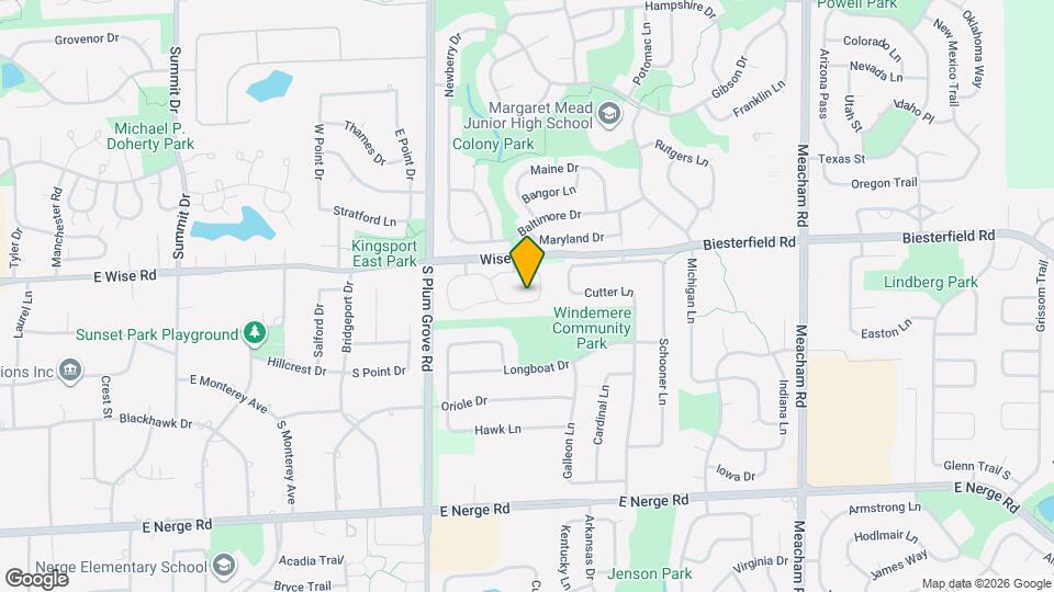 917 Knottingham Dr Map and Location Details