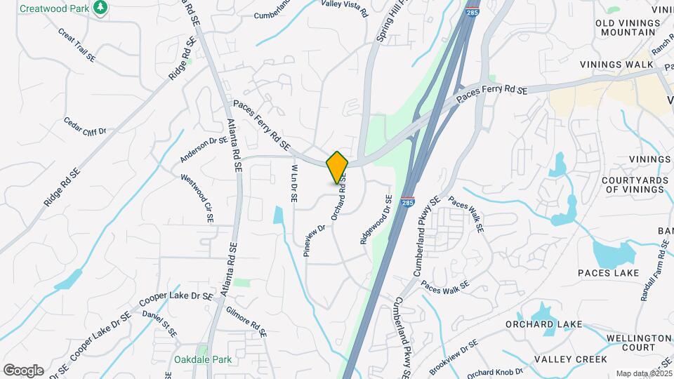 3820 Orchard Rd SE Map and Location Details