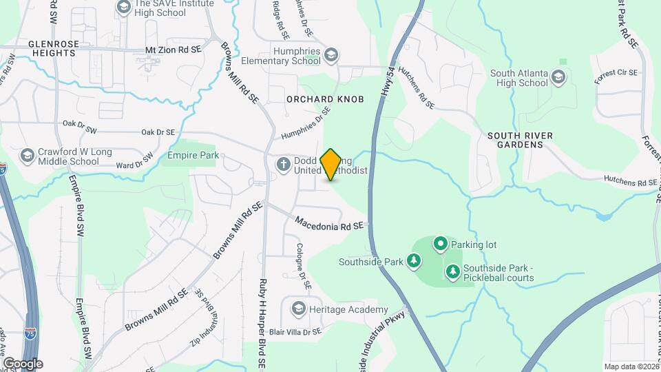 412 Corvair Dr SE Map and Location Details