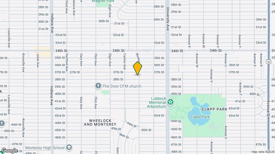 2702 38th St Map and Location Details