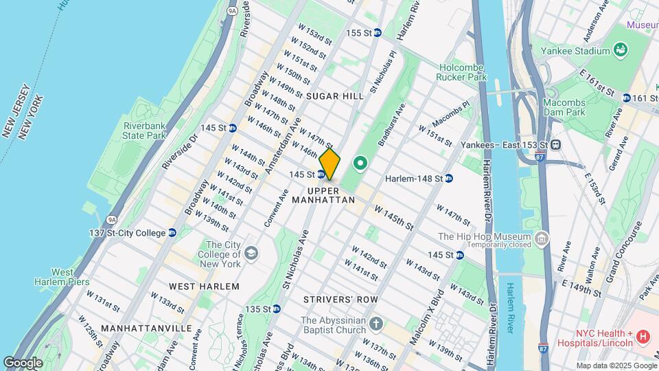 350 W 145th St Map and Location Details
