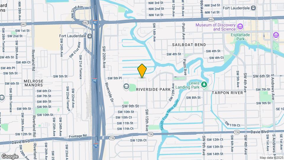 1524 SW 5th Pl Map and Location Details
