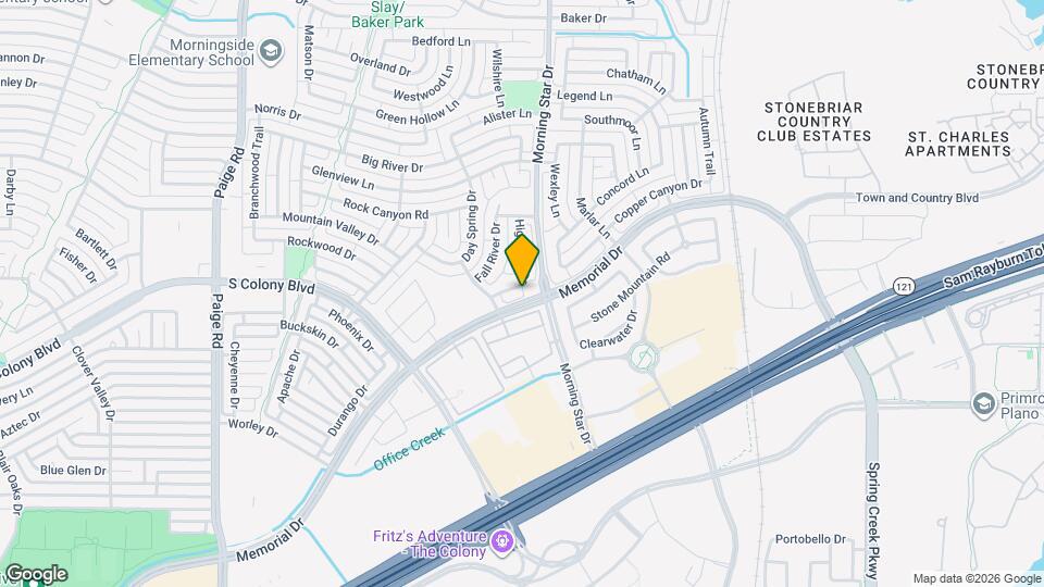 5721 Bandera Dr Map and Location Details