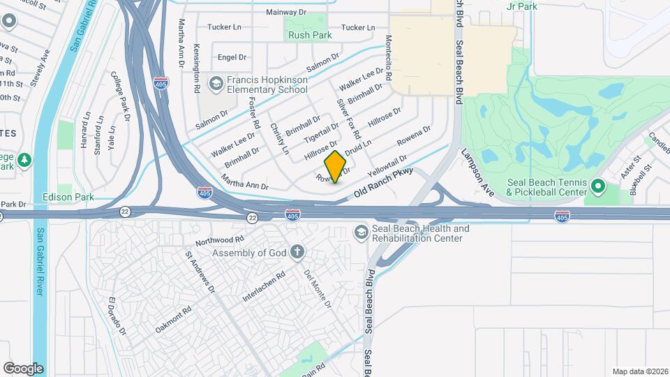 3041 Yellowtail Dr Map and Location Details
