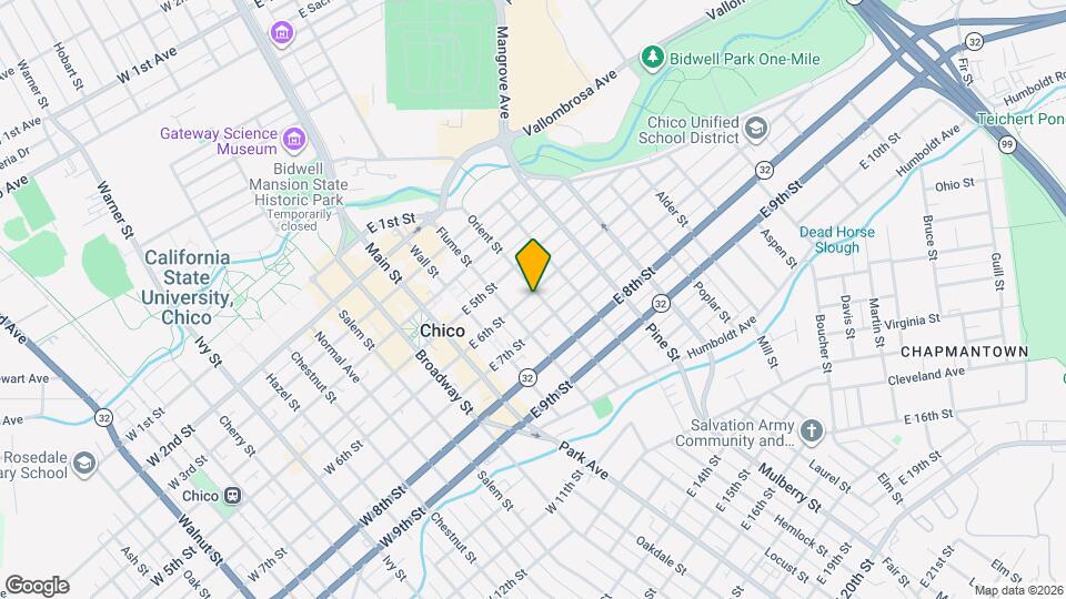 397 E 6th St Map and Location Details