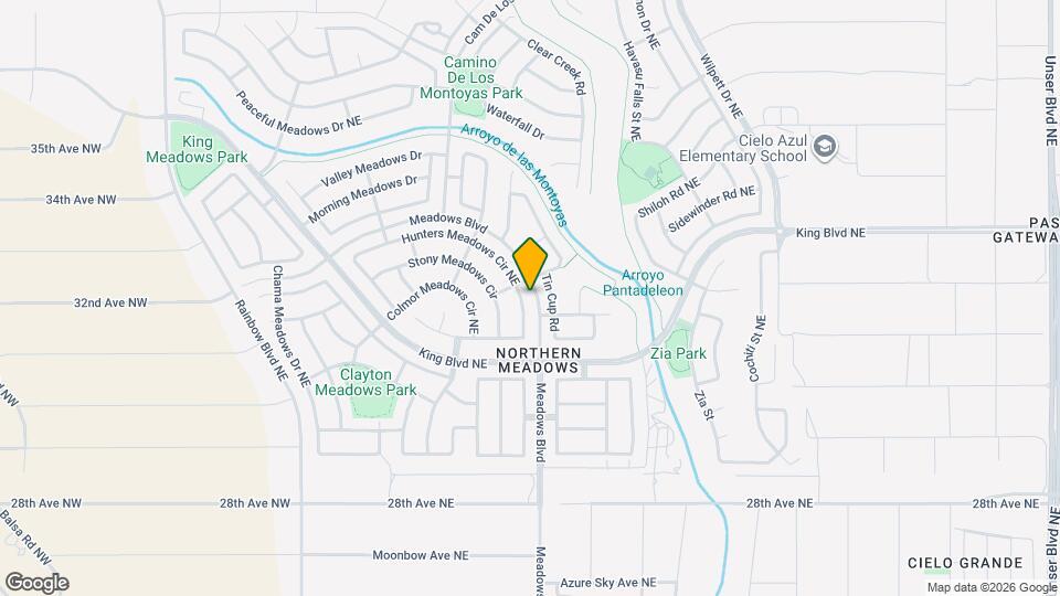 3237 Hunter Meadows Cir NE Mapa y Detalles de la Ubicación