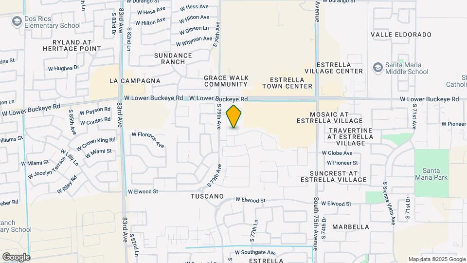 3036 S 78th Dr Map and Location Details