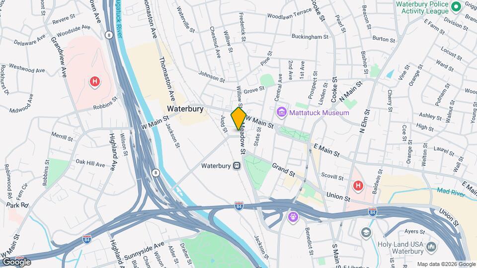 445 Meadow St Map and Location Details