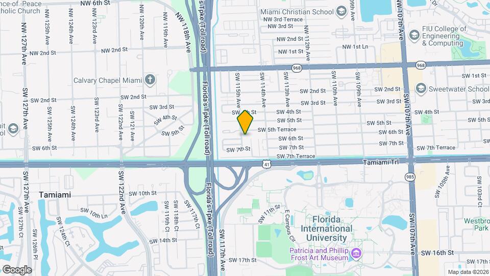 511 SW 115th Ave Map and Location Details