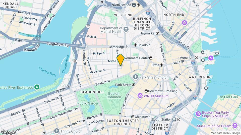 33 Mount Vernon St Mapa y Detalles de la Ubicación