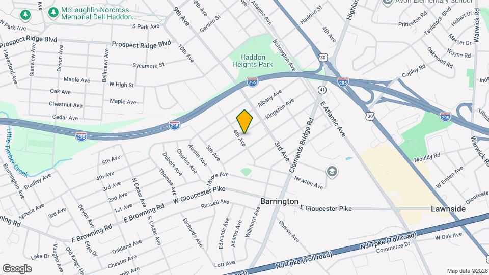 340 Kingston Ave Map and Location Details