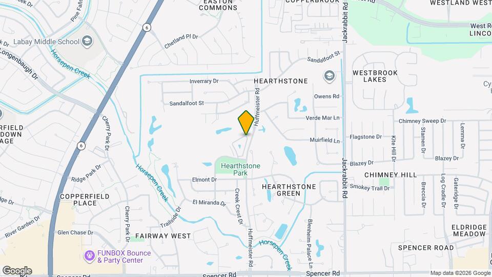 7655 Ameswood Rd Map and Location Details