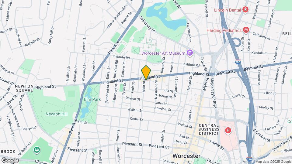 129 West St, Unit 2 Map and Location Details