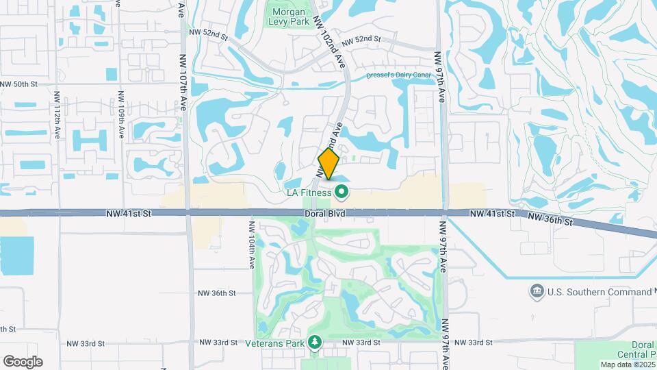 10159 NW 43rd Terrace Map and Location Details