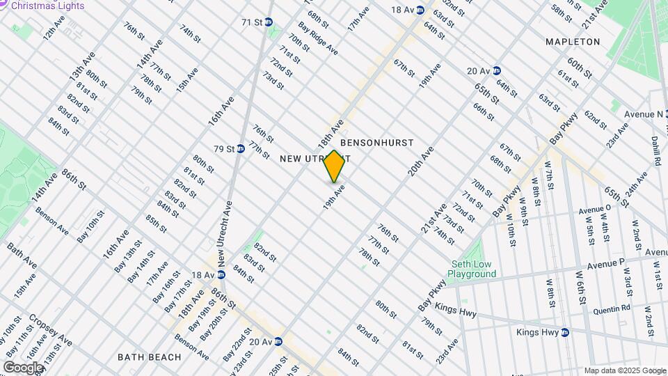 1801 76th St Map and Location Details