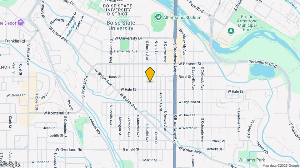 1310 S Euclid Ave Map and Location Details