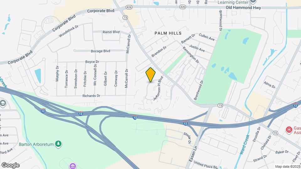 7726 N Jefferson Pl Cir Map and Location Details