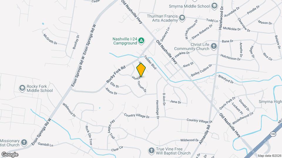 217 Hunters Chase Dr Map and Location Details