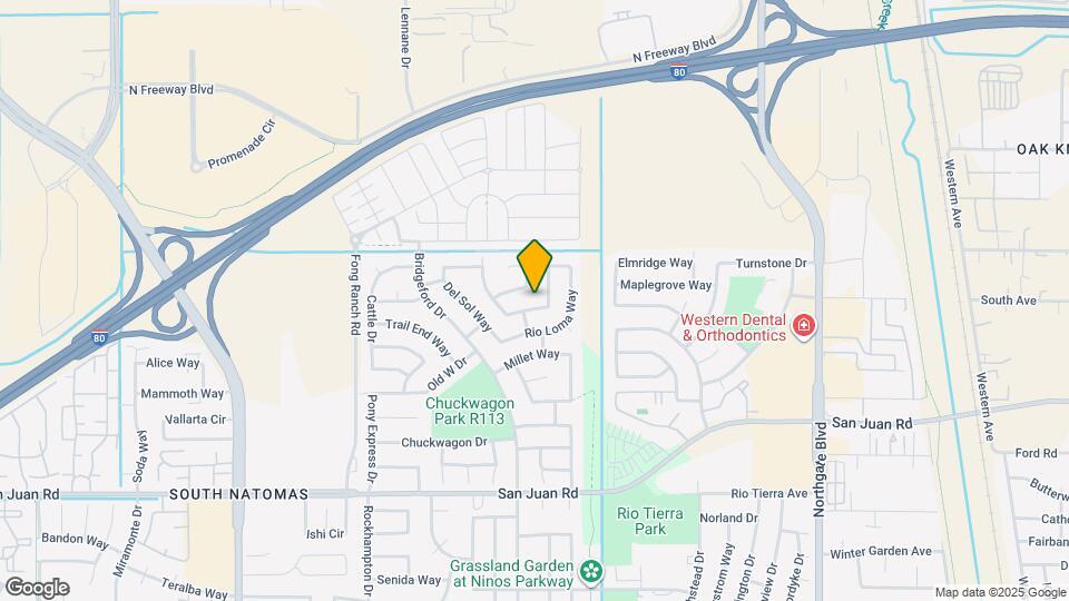 3609 Rio Pacifica Way Mapa y Detalles de la Ubicación