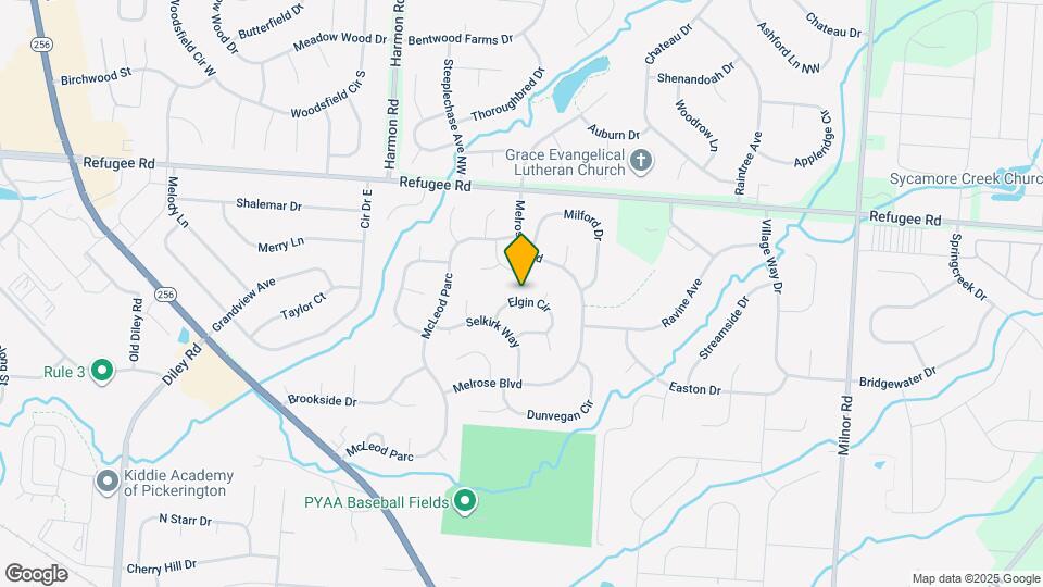 841 Elgin Cir Map and Location Details