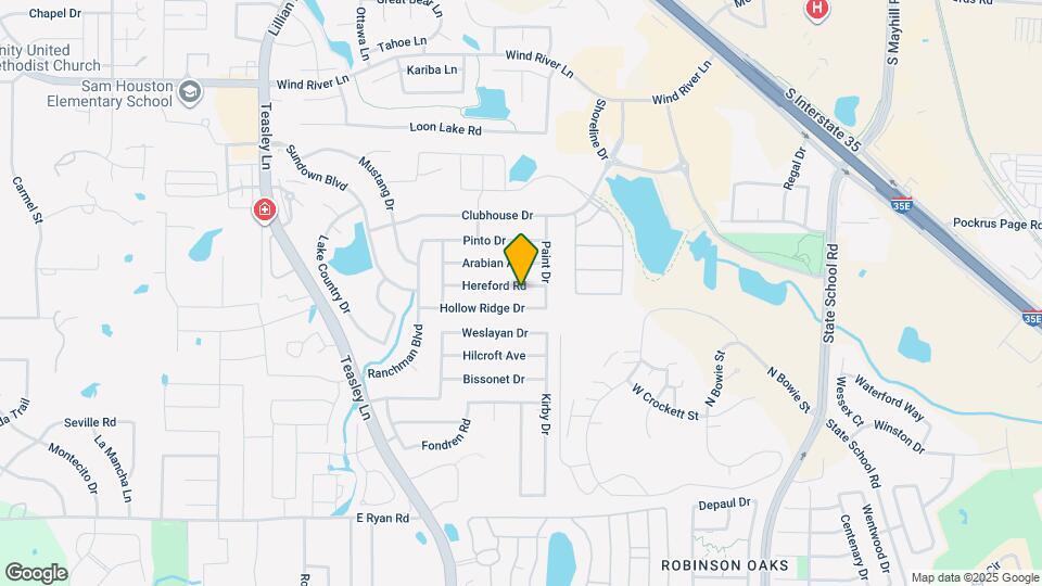 2804 Hereford Rd Map and Location Details