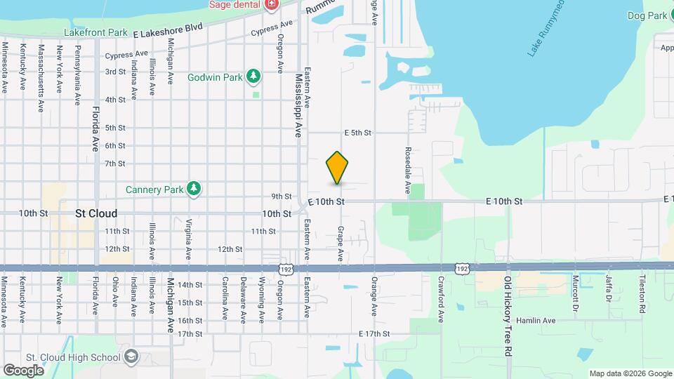 914 Grape Ave Mapa y Detalles de la Ubicación