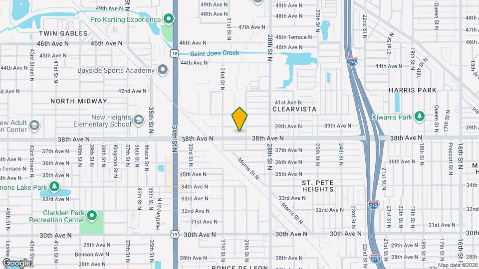 2927 38th Ave N, Unit 1 Mapa y Detalles de la Ubicación