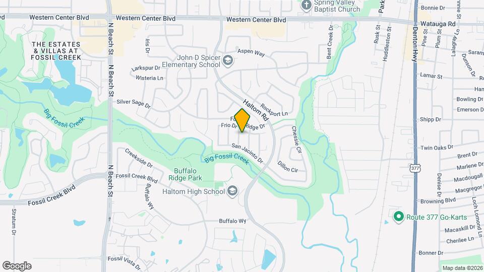 5712 Rio Grande Dr Map and Location Details