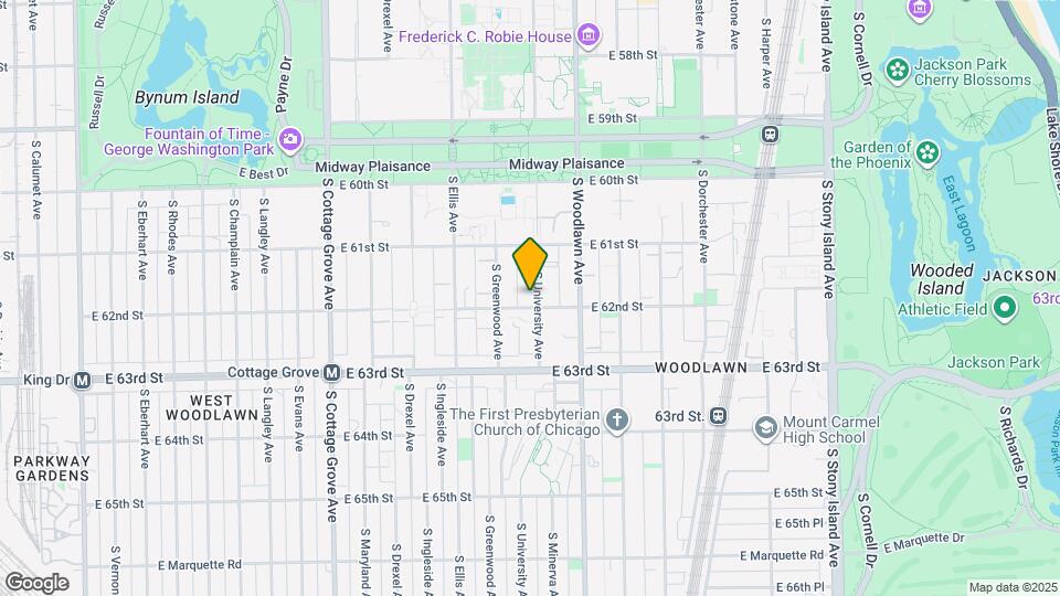 6150 S UNIVERSITY Ave-Unit -1 Map and Location Details