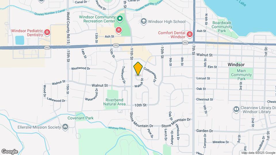 1120 Cottonwood Dr Map and Location Details